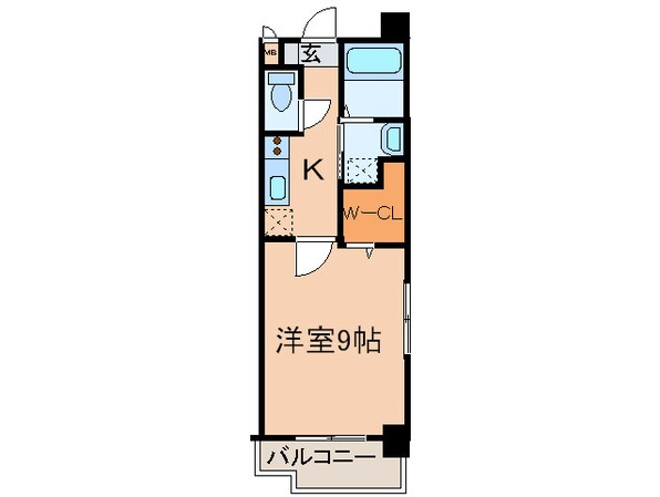 レジデンス２１の物件間取画像